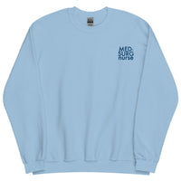 Minimal Med/Surg Nurse Crewneck